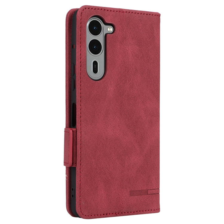 For Fujitsu Arrows F-51E We2 Plus Magnetic Clasp Leather Phone Case