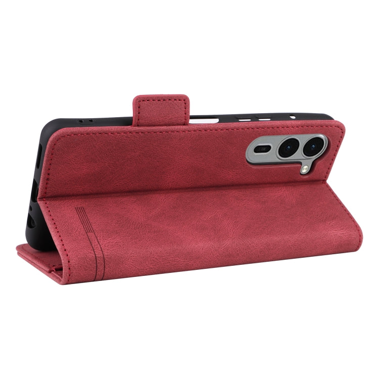 For Fujitsu Arrows F-51E We2 Plus Magnetic Clasp Leather Phone Case