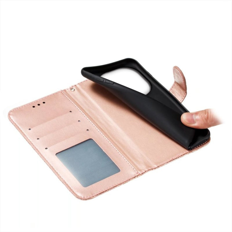 For vivo iQOO 12 Lace Flower Embossing Flip Leather Phone Case