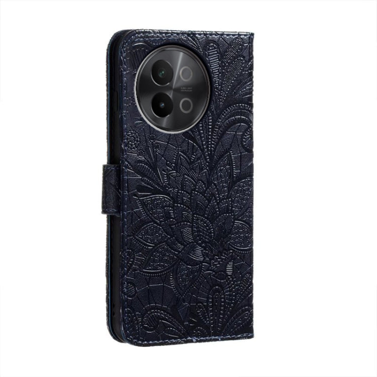 For vivo S18E Lace Flower Embossing Flip Leather Phone Case
