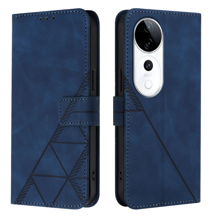 For vivo S19 Pro Crossbody 3D Embossed Flip Leather Phone Case