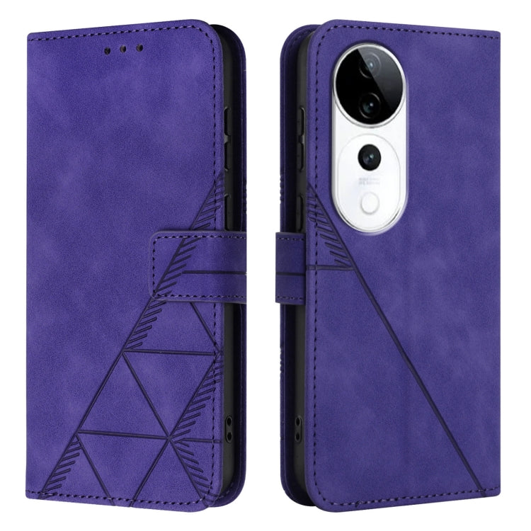 For vivo S19 Pro Crossbody 3D Embossed Flip Leather Phone Case