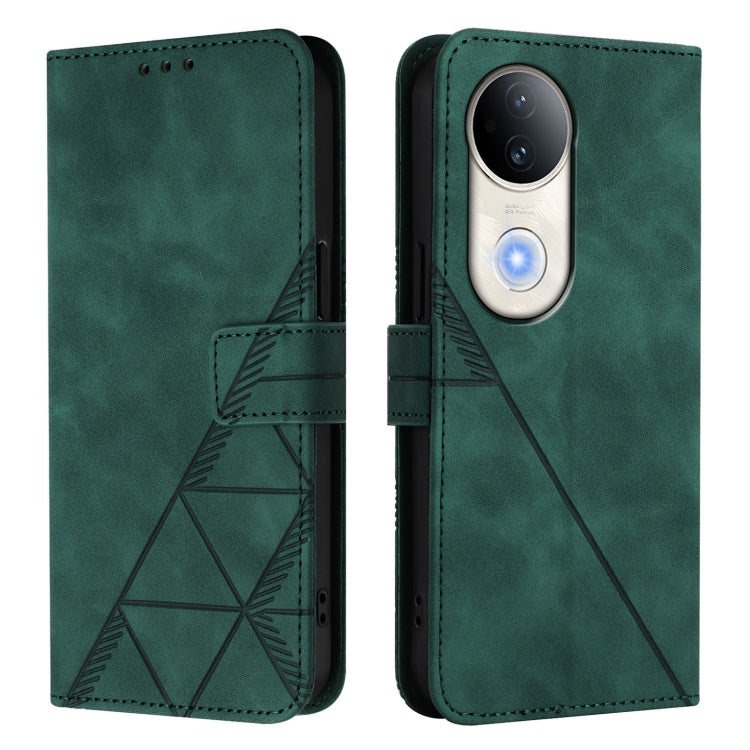 For vivo S20 Crossbody 3D Embossed Flip Leather Phone Case
