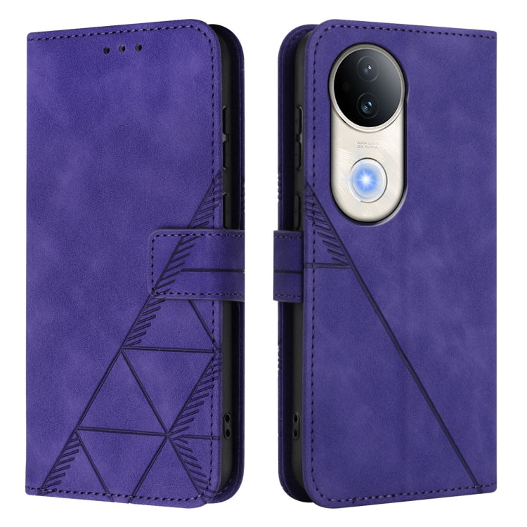 For vivo S20 Crossbody 3D Embossed Flip Leather Phone Case