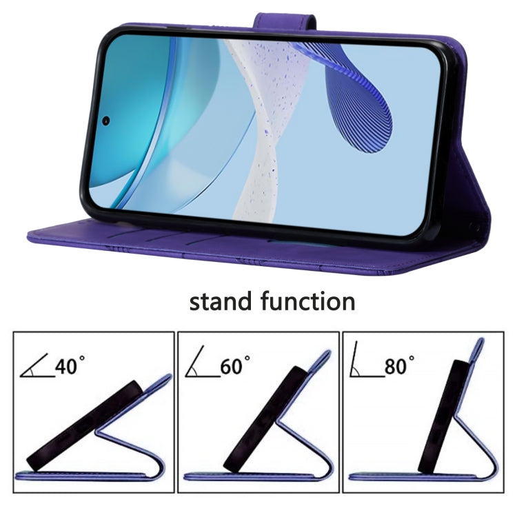 For vivo S20 Crossbody 3D Embossed Flip Leather Phone Case