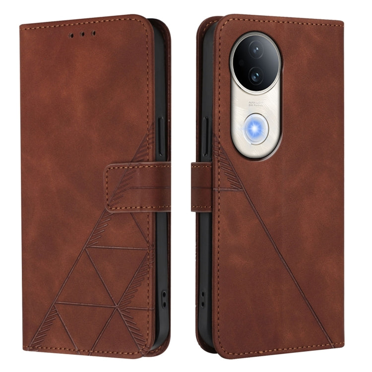For vivo S20 Crossbody 3D Embossed Flip Leather Phone Case