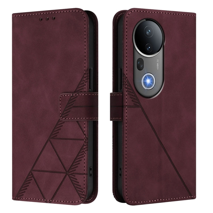For vivo S20 Pro Crossbody 3D Embossed Flip Leather Phone Case