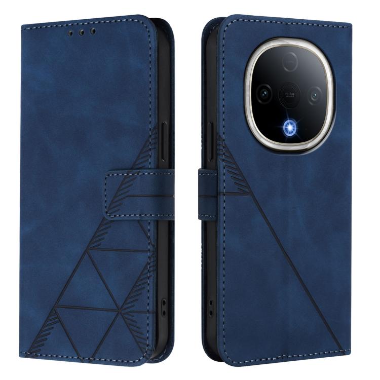 For vivo Y300 Crossbody 3D Embossed Flip Leather Phone Case