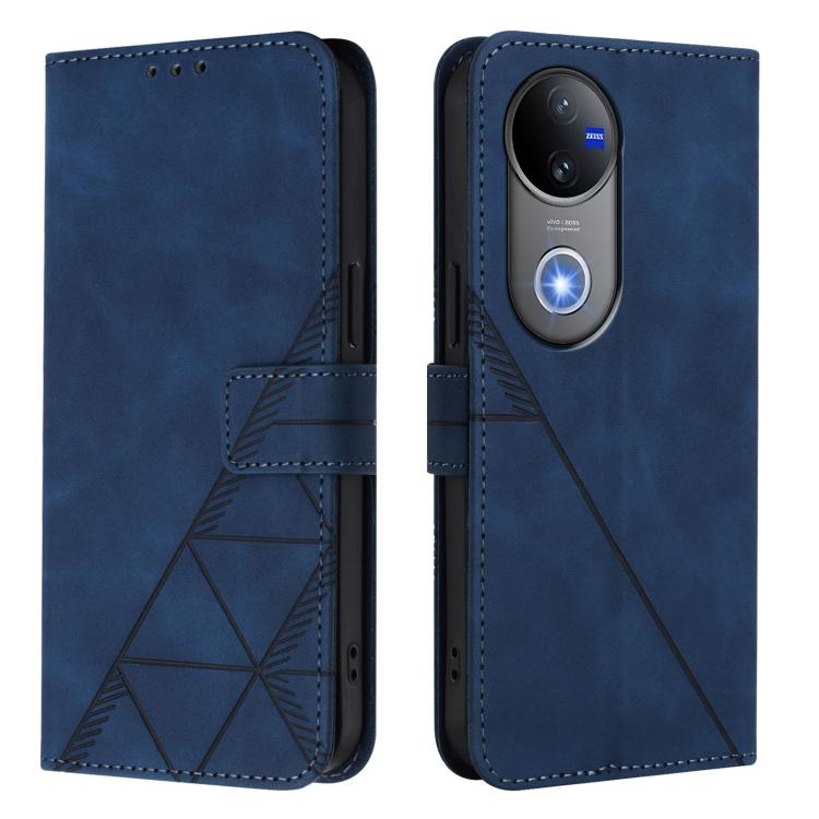 For vivo V50 Global Crossbody 3D Embossed Flip Leather Phone Case