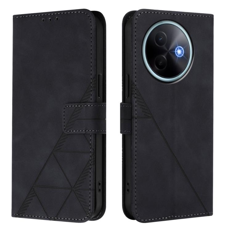 For vivo Y39 5G Global Crossbody 3D Embossed Flip Leather Phone Case