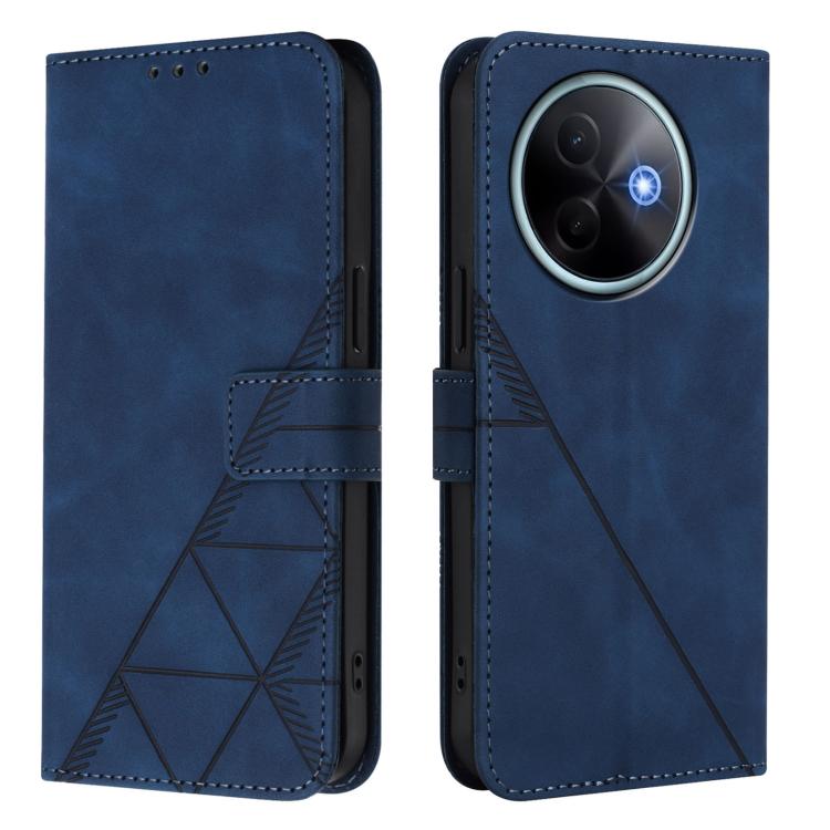 For vivo Y39 5G Global Crossbody 3D Embossed Flip Leather Phone Case