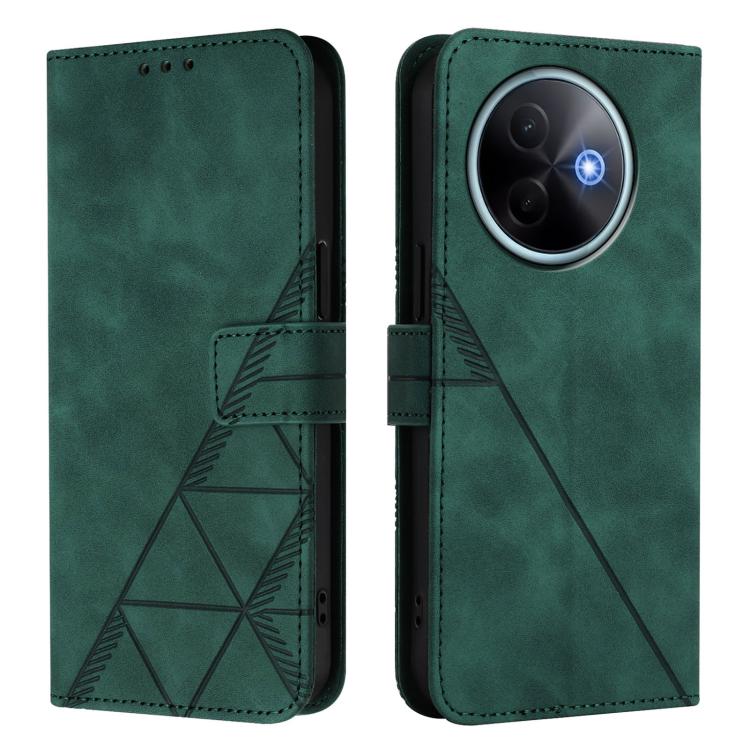 For vivo Y39 5G Global Crossbody 3D Embossed Flip Leather Phone Case