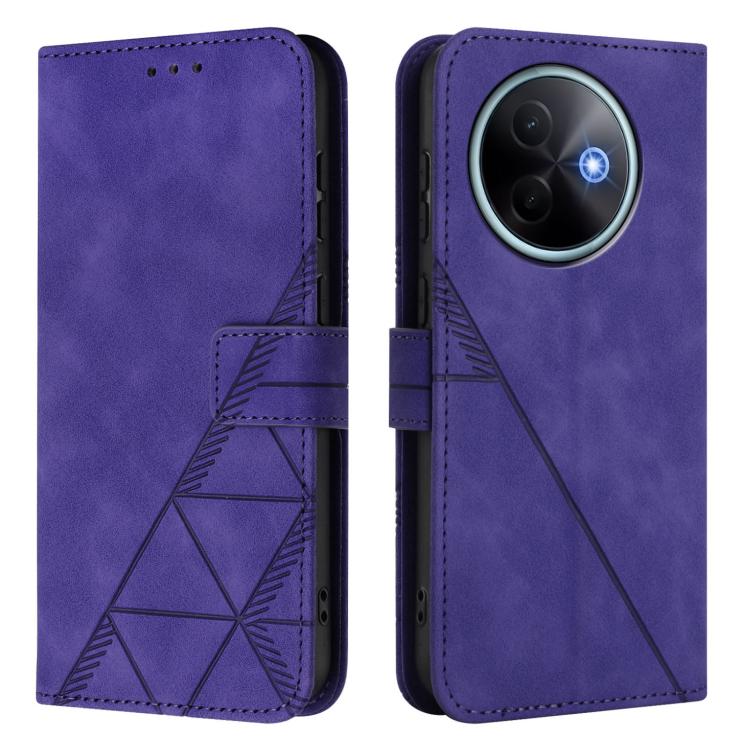For vivo Y39 5G Global Crossbody 3D Embossed Flip Leather Phone Case