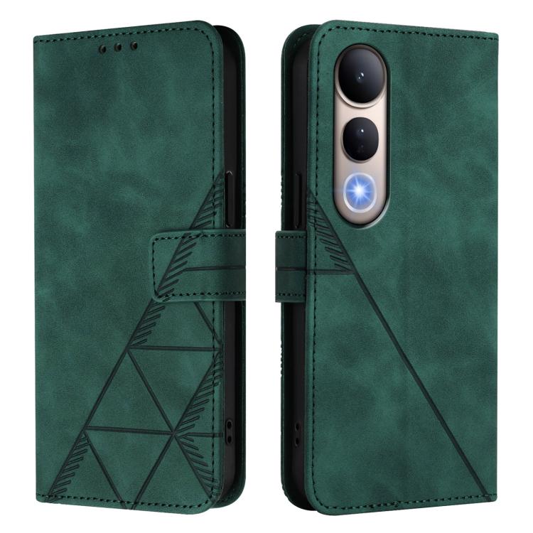 For vivo V50 Lite 5G Crossbody 3D Embossed Flip Leather Phone Case