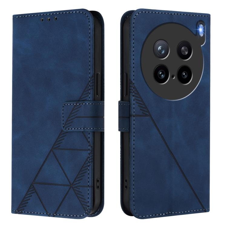 For vivo X200s Crossbody 3D Embossed Flip Leather Phone Case
