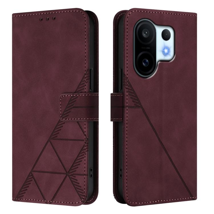 For vivo S30 Pro mini Crossbody 3D Embossed Flip Leather Phone Case