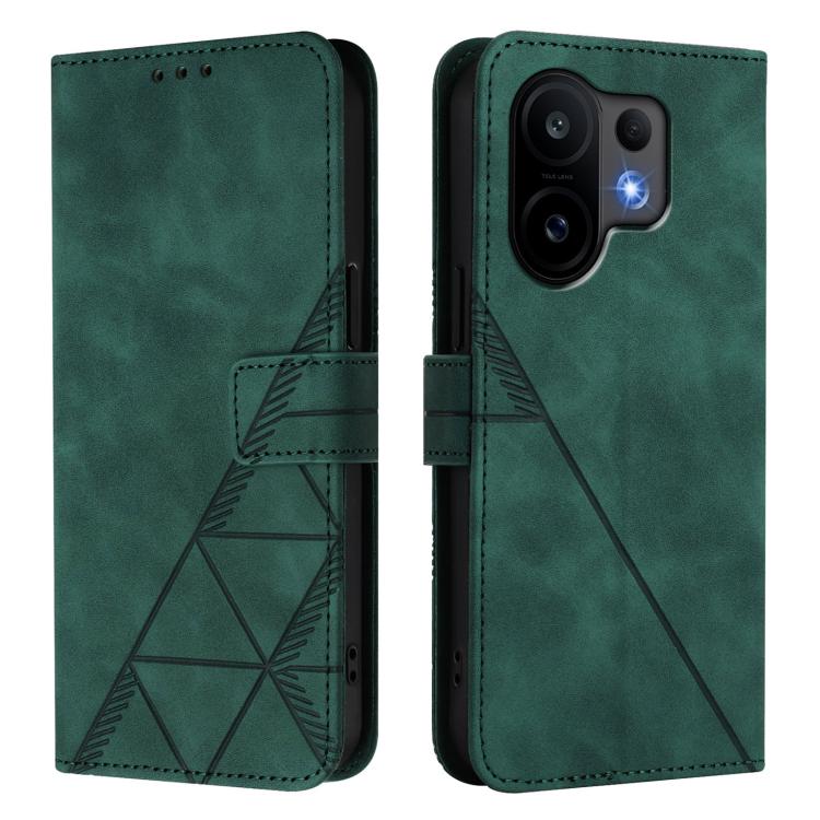 For vivo S30 Crossbody 3D Embossed Flip Leather Phone Case