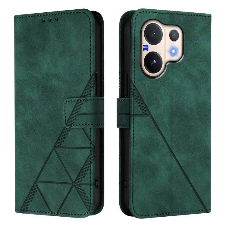 For vivo V60 5G Global Crossbody 3D Embossed Flip Leather Phone Case
