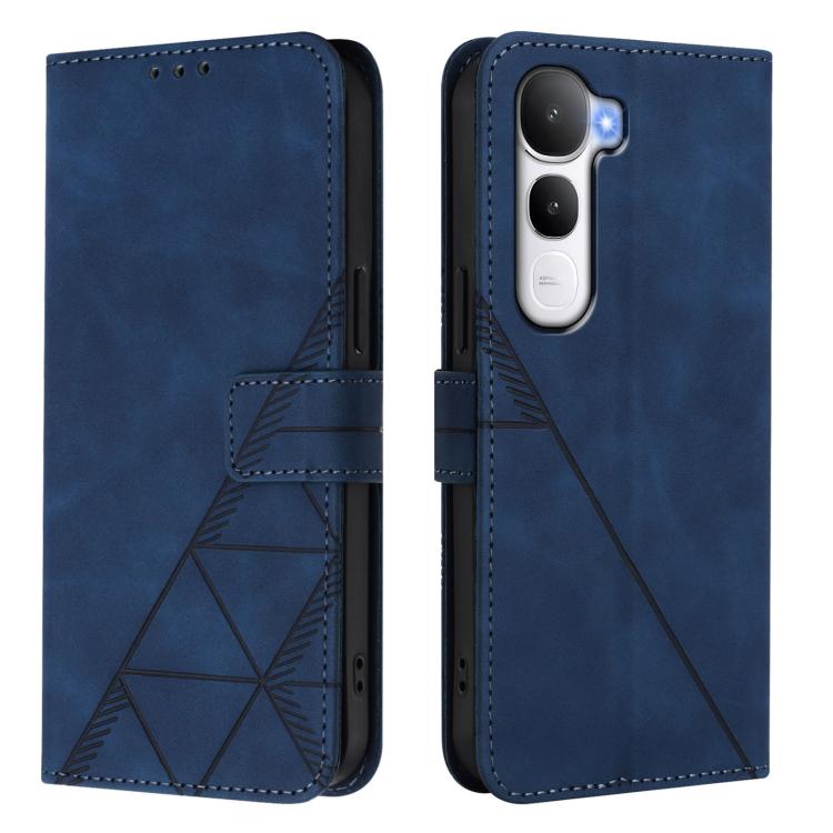 For vivo Y400 5G Global Crossbody 3D Embossed Flip Leather Phone Case