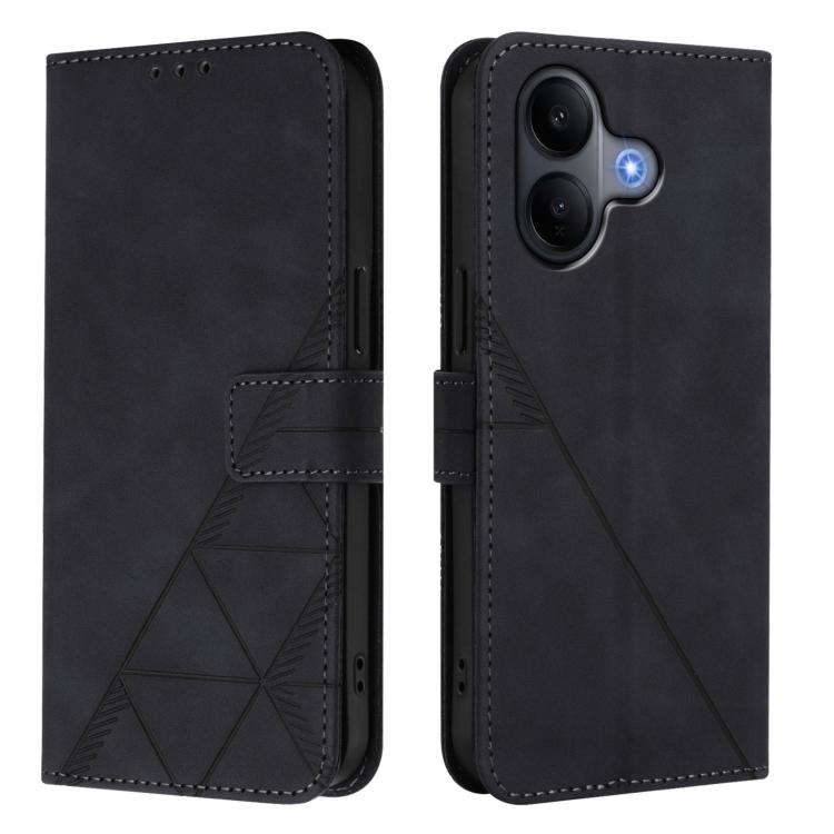 For vivo V60 Lite 5G Global Crossbody 3D Embossed Flip Leather Phone Case