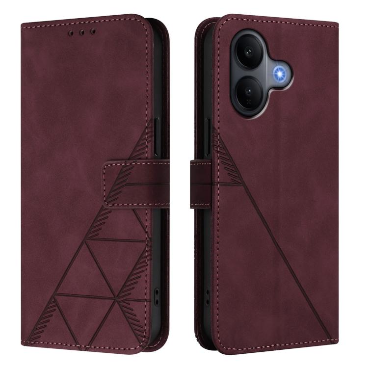 For vivo V60 Lite 5G Global Crossbody 3D Embossed Flip Leather Phone Case