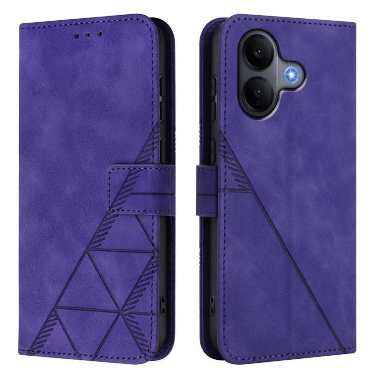 For vivo V60 Lite 5G Global Crossbody 3D Embossed Flip Leather Phone Case