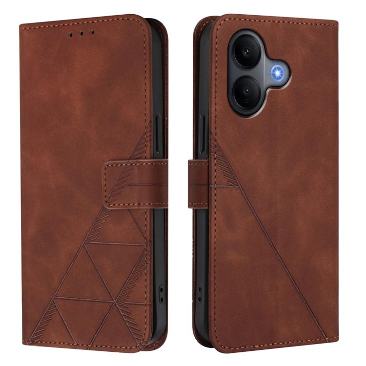 For vivo V60 Lite 5G Global Crossbody 3D Embossed Flip Leather Phone Case