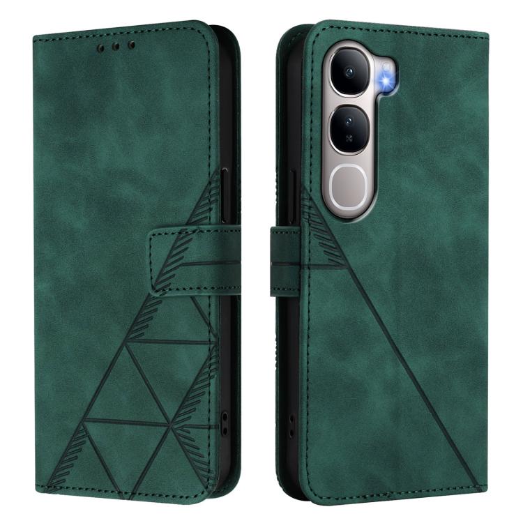 For vivo Y31 5G Global Crossbody 3D Embossed Flip Leather Phone Case