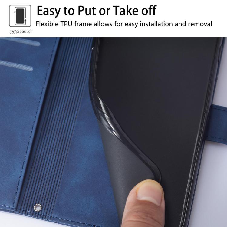 For vivo X300s Crossbody 3D Embossed Flip Leather Phone Case