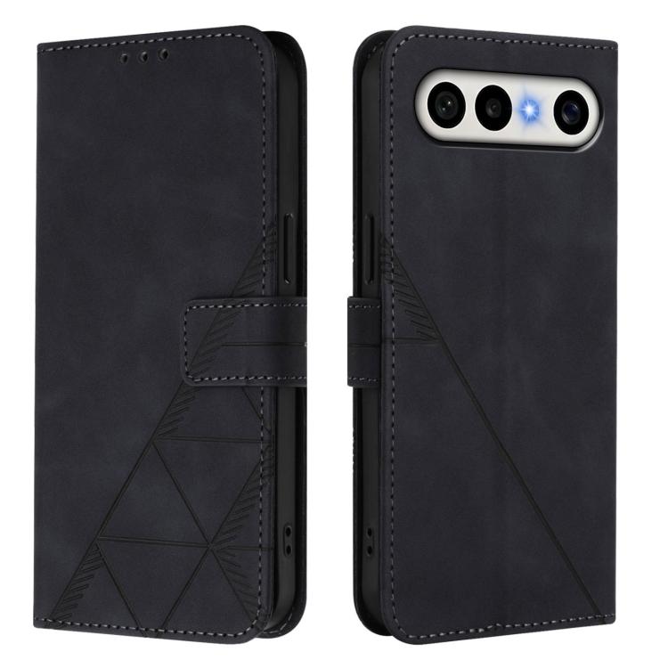 For vivo X300 FE 5G Zeiss/S50 Pro Mini 5G Crossbody 3D Embossed Flip Leather Phone Case