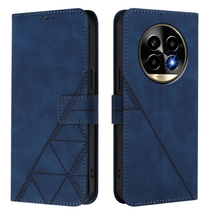 For Realme 13 Pro / 13 Pro+ 5G Crossbody 3D Embossed Flip Leather Phone Case