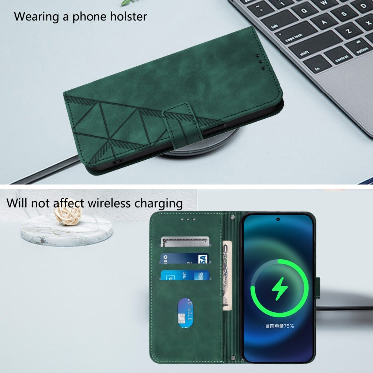 For Realme GT7 Pro 5G Crossbody 3D Embossed Flip Leather Phone Case