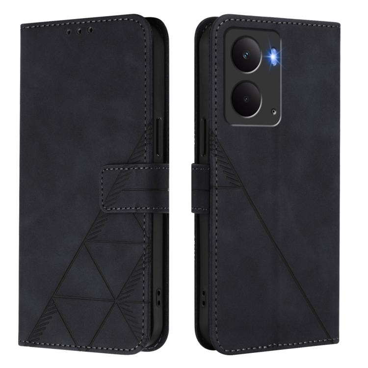 For Realme P3 5G Global / 14 5G Crossbody 3D Embossed Flip Leather Phone Case