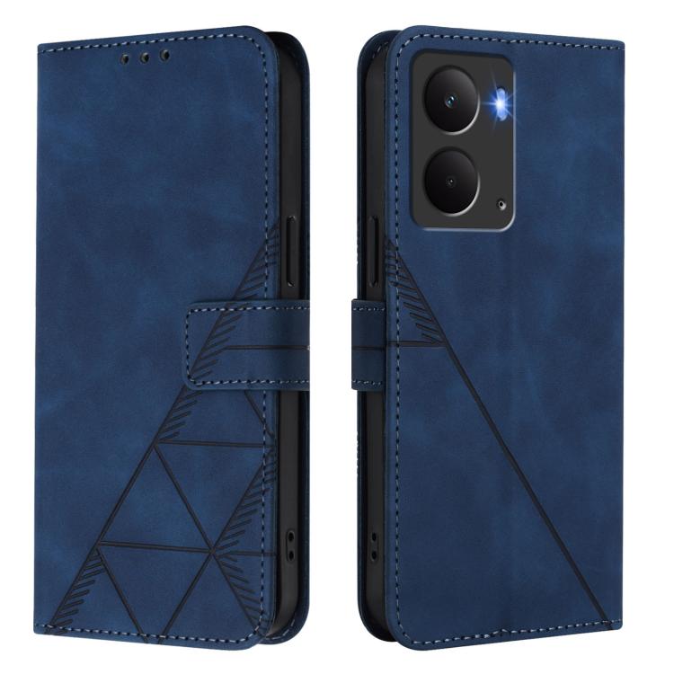 For Realme P3 5G Global / 14 5G Crossbody 3D Embossed Flip Leather Phone Case