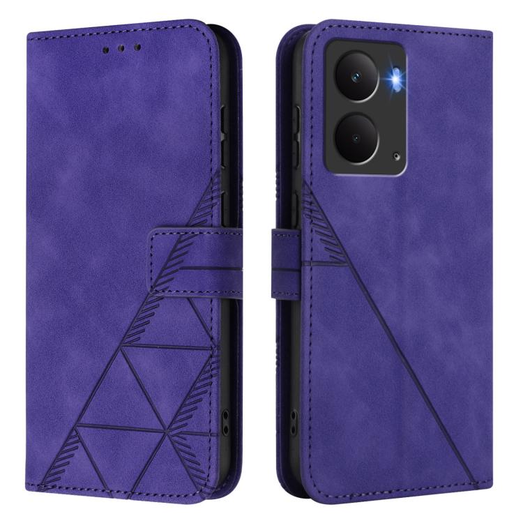 For Realme P3 5G Global / 14 5G Crossbody 3D Embossed Flip Leather Phone Case