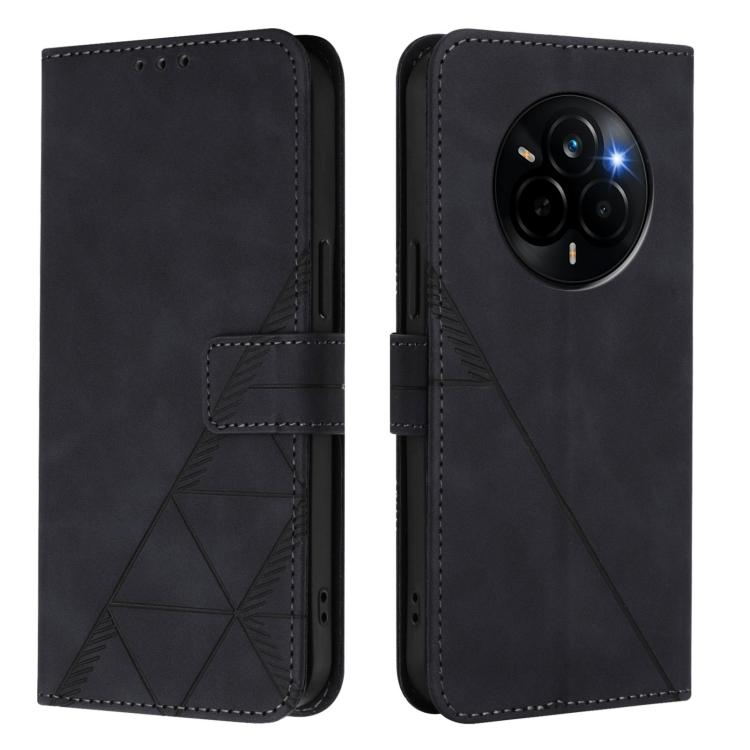 For Realme Narzo 80 Pro Crossbody 3D Embossed Flip Leather Phone Case