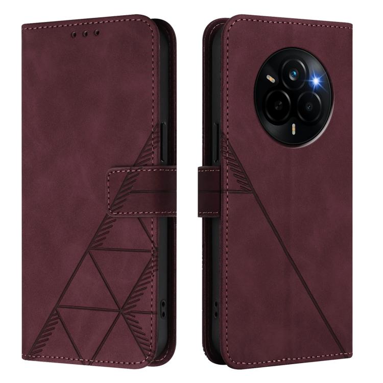 For Realme Narzo 80 Pro Crossbody 3D Embossed Flip Leather Phone Case