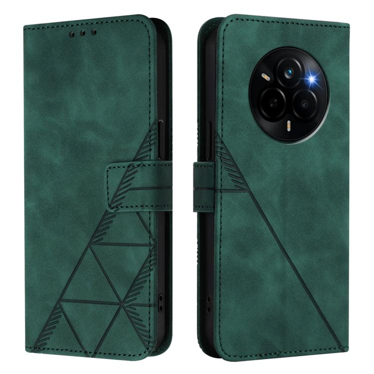For Realme Narzo 80 Pro Crossbody 3D Embossed Flip Leather Phone Case