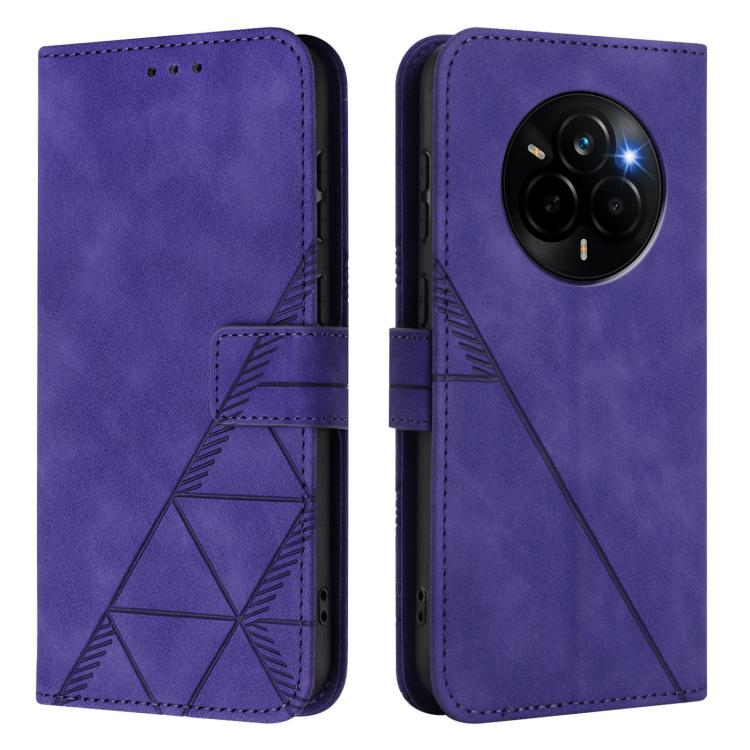 For Realme Narzo 80 Pro Crossbody 3D Embossed Flip Leather Phone Case