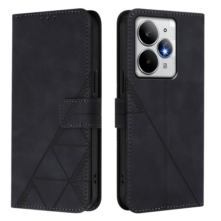 For Realme Neo7 Turbo 5G Crossbody 3D Embossed Flip Leather Phone Case