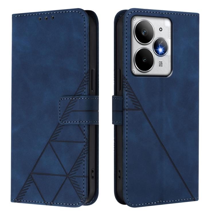 For Realme Neo7 Turbo 5G Crossbody 3D Embossed Flip Leather Phone Case