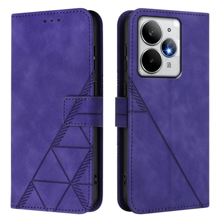 For Realme Neo7 Turbo 5G Crossbody 3D Embossed Flip Leather Phone Case