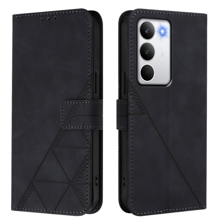 For Realme C71 4G Global Crossbody 3D Embossed Flip Leather Phone Case