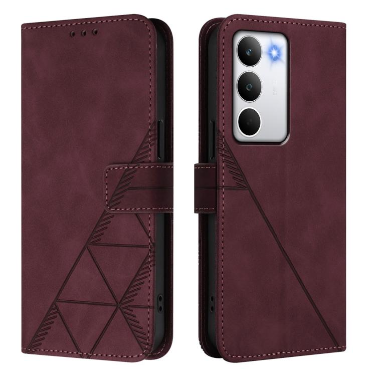 For Realme C71 4G Global Crossbody 3D Embossed Flip Leather Phone Case