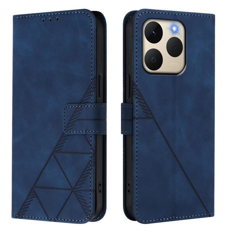 For Realme 15T 5G Global Crossbody 3D Embossed Flip Leather Phone Case