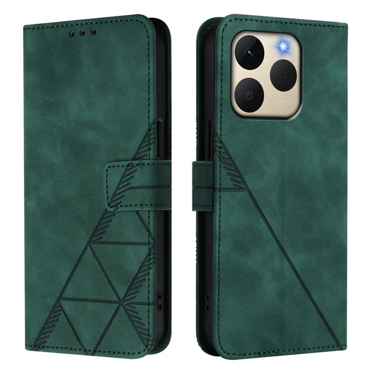 For Realme 15T 5G Global Crossbody 3D Embossed Flip Leather Phone Case