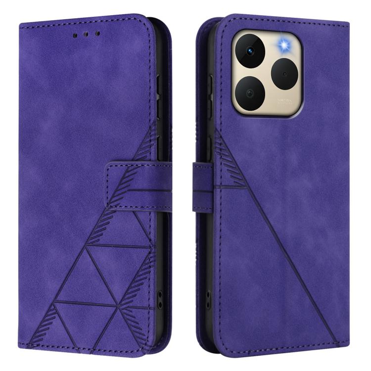For Realme 15T 5G Global Crossbody 3D Embossed Flip Leather Phone Case