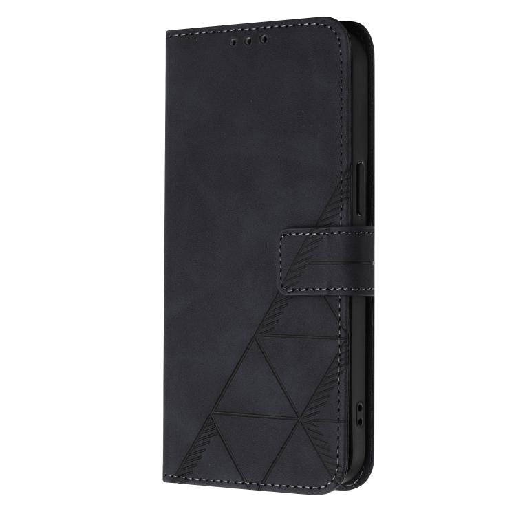 For Realme P4 Pro 5G Crossbody 3D Embossed Flip Leather Phone Case