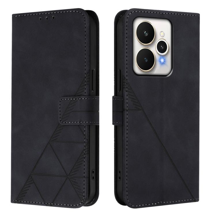 For Realme 15 / 15 Pro 5G Global Crossbody 3D Embossed Flip Leather Phone Case