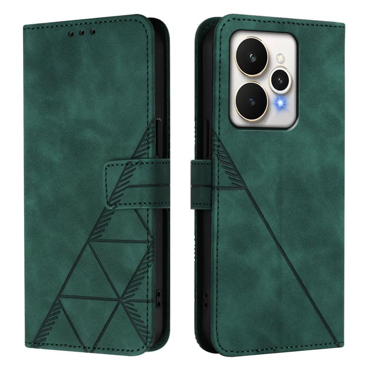 For Realme 15 / 15 Pro 5G Global Crossbody 3D Embossed Flip Leather Phone Case